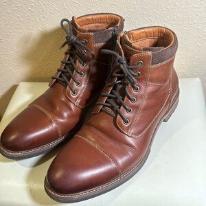 Florsheim Cap to boot size 10.5W